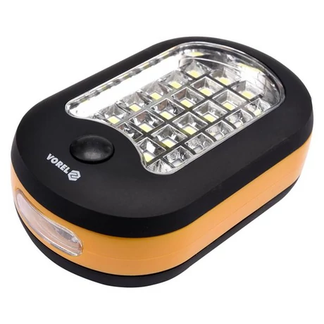 VOREL Mágneses LED lámpa - 3 LED + 24 SMD LED
