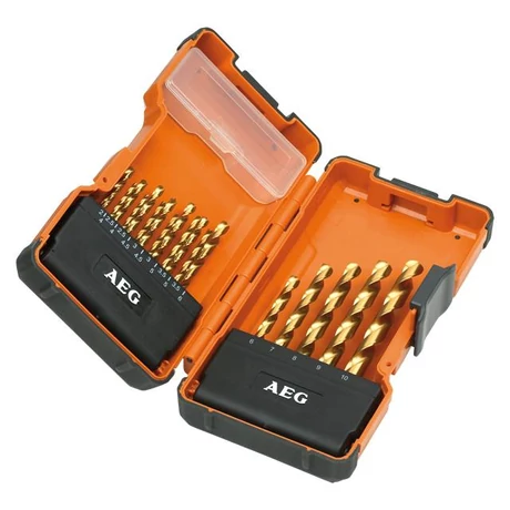 AEG Power Set HSS-G TiN Fúrószár készlet - 19 részes