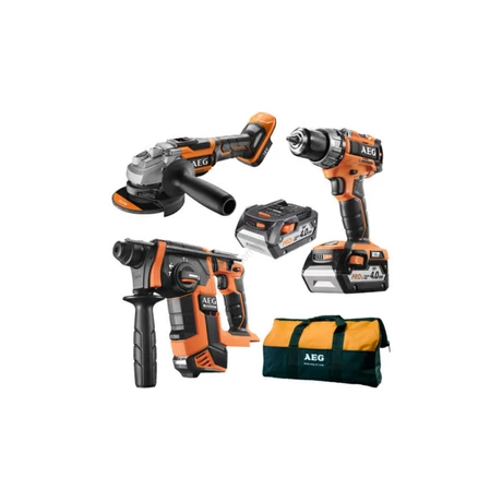 AEG Kompakt erőcsomag - BBH18BL-0/BEWS18-125BL/BS18C2BLLI-402C