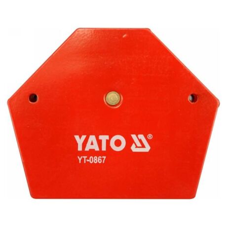 YATO Mágneses, hegesztési munkadarabtartó - 111x136x24 mm