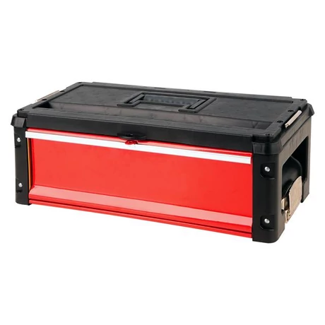YATO Szerszámosláda fém 1 fiókos - 390x215x130 mm