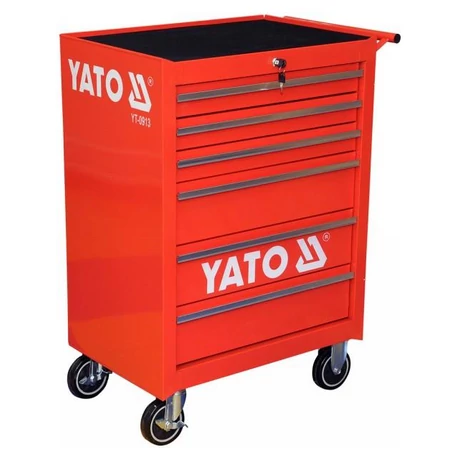 YATO Szerszámkocsi (YT-0913) - 6 fiókos/üres