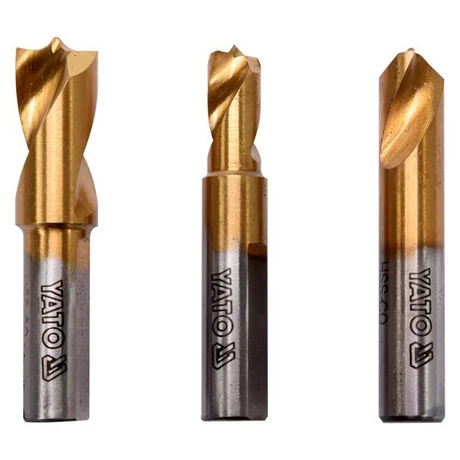 YATO Fúrókészlet ponthegesztéshez - 3 részes