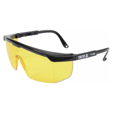 YATO Munkavédelmi szemüveg - UV szűrős/állítható/sárga