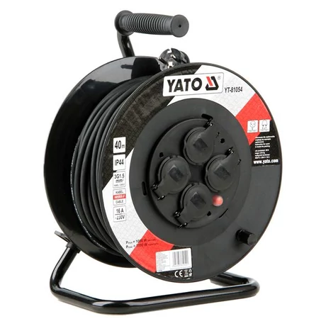 YATO Kábeldob 3x1,5 mm², 16 A - 40 m