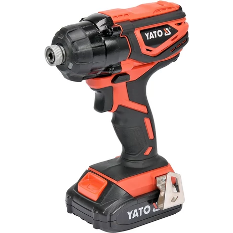 YATO Akkumulátoros ütvecsavarozó (akkumulátor + töltő) - 18 V/160 Nm