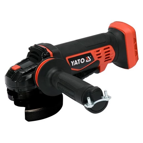 YATO Akkumulátoros sarokcsiszoló csomagban - 125 mm (2,0 Ah + 3,0 Ah + töltő)