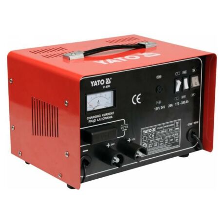 YATO Akkumulátor töltő-indító (YT-8305) - 12-24 V/25 A