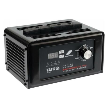 YATO Akkumulátor töltő (YT-83052) - 12-24 V/30 A