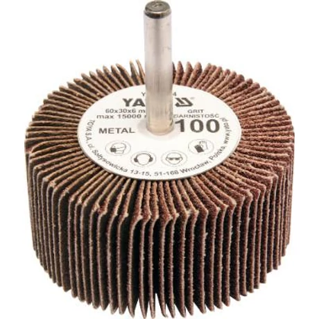 YATO Csapos lamellás, legyező csiszoló P40 - 6/60x30 mm