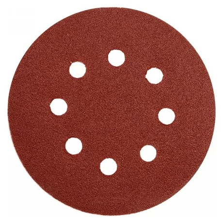 YATO Fíbertárcsa 8 lyukas - 125 mm/P100