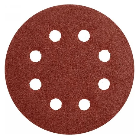 YATO Fíbertárcsa 8 lyukas - 125 mm/P120
